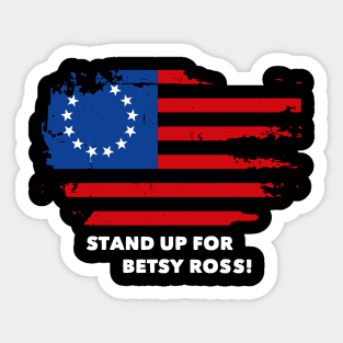 Rush Betsy Ross Limbaugh T Shirt Sticker